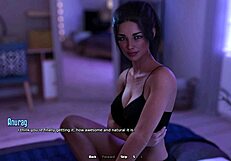 Oh wow, big ass stepsister seducing me during movie night in 3D hentai!