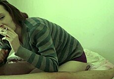 hey, smoking a cigarette while sucking dick, wanna join me in bed?