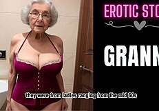 Granny Satisfies Wild Pissing Fetish in Taboo Story Part 1