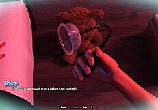 Oh wow, big ass stepsister seducing me during movie night in 3D hentai!