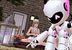 What's waiting in harem hotel 406? Curvy big tits fun