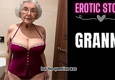 Granny Satisfies Wild Pissing Fetish in Taboo Story Part 1