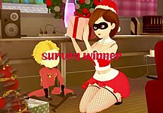 hey elastigirl helen parr, did ya suck the wrong santa in incredibles full movie?