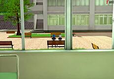 watch this tempting 3d hentai where koneko makes a deal in a sheer fantasy world