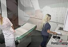 fingered by old doc and fucked hard on exam table