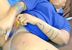 Solo Masturbation: Big Tits and Ass in Hardcore Ugly Action