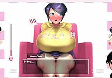 Wow, Shy Girl Sees Big Cock for First Time in Anime Hentai Compilation!