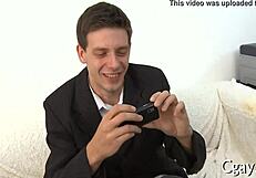 the built gay guy in porn scene.