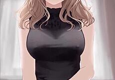 Anime Girl Rides Cock Cowgirl