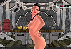 I watch the indian girl pose and masturbate with banana