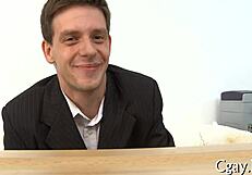 the built gay guy in porn scene.