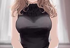 Anime Girl Rides Cock Cowgirl