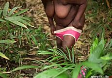 Stepmom and Stepson Fuck Intensely on Public Ranch