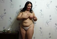 Chubby MILFs with big tits in rubber bondage