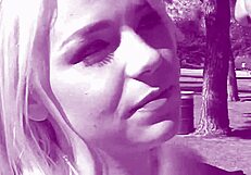 Blonde bound in bdsm dungeon watches her man fuck another girl