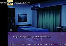 Neighbor gets handjob from my wife in hana ntr game