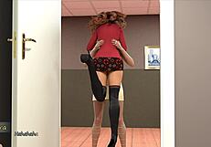 Big City Pleasures: John Faces Erotic Trouble with Sandra