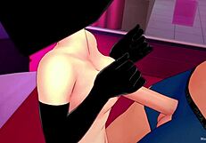 Novia ready to screw in Enderman mask at love hotel uncensored! What a wild ride!