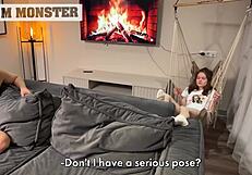 i caught her cheating and slammed her hard in the garage like a whore