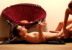 Watch This Living Room Sex From The Standing Camera Behind The Scenes.