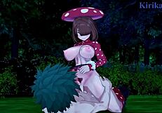 kinoko komori and mei hatsume in my hero academia hentai