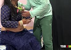 Valentine Stepmom Seduces Stepson Without Condom!