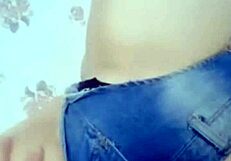 Asian student bent over for quick fucking with wet pussy