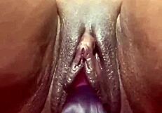 Amateur Swollen Pussy Pumped With Huge Dildo Vibrator Toys
