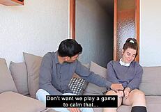 Stepdad guides stepdaughter in taboo missionary lesson