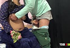 Valentine Stepmom Seduces Stepson Without Condom!