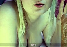 jerk off instruction featuring lovely dove in an oral scene