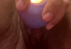 Amateur Swollen Pussy Pumped With Huge Dildo Vibrator Toys