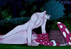 kinoko komori and mei hatsume in my hero academia hentai