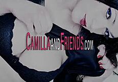 Wow, kinky tranny riding that guy's cock hard! What a wild cumshot scene!