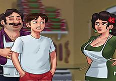 oh wow, big mature mexican ass in summertimesaga e1 43!