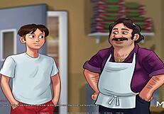 oh wow, big mature mexican ass in summertimesaga e1 43!