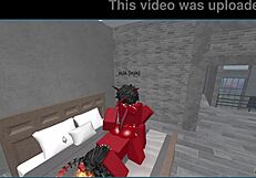 Demon dominates rich femboy in creampie frenzy