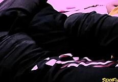 Amateur Shaves Pussy Before Intense Anal Assfucking Session