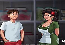 oh wow, big mature mexican ass in summertimesaga e1 43!