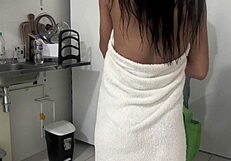 Biker gets a steamy blowjob with a side of cuckolded action