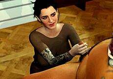 Tales From The Deep Eve 3 - Handjob For Old Neighbour