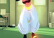 Android 21 transforms in dragon ball zex fantasy