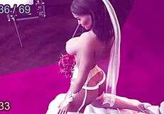 Blonde babe rides old man with intense anal action in gameplay