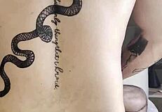 This little 18+ bear came to my house and begged for my cock in bareback sex.