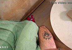 movie night with sneaky moments in front of step-sis jada kai