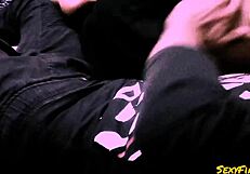 Amateur Shaves Pussy Before Intense Anal Assfucking Session