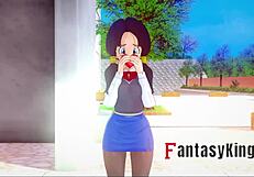 Android 21 transforms in dragon ball zex fantasy