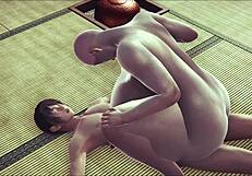 Japanese nun engages in group creampie banging during sexual preaching game