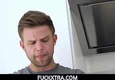 Blonde Employee Teases New Boss with Tight Shorts for Wild Office Fuck