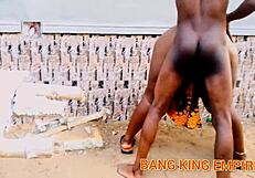 bbw milf with big tits and ass in missionary outdoor garden hardcore during thanksgiving